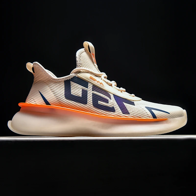 Times New Roman 2021 Street Style Autumn Light Men's Chunky Sneakers Fashion Breathable Height Increasing Adult Man Casual Shoes |