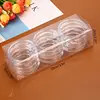 12 Pieces/Set Durable Shower Curtain Ring Transparent Round Acrylic Curtain Hook 6