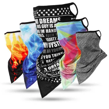 

Anime Masks scarf SUV sunscreen face mask Quick drying Triangle scarf Stop bacterial viruses Unisex Lug style mask accessories