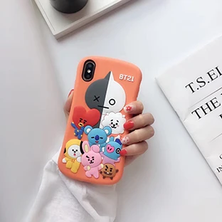 0101 GOOYIYO-мультяшный чехол для телефона для iPhone 11 Pro Max XS XR X мягкий силиконовый защитный чехол для iPhone 6 6S 7 8 Plus - Цвет: 0101