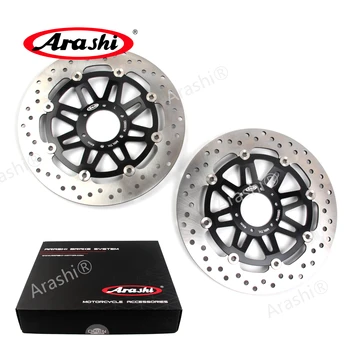 

Arashi 1 Pair For HONDA CB400SF CB400 SF 2002 2003 2004 CNC Floating Front Brake Disc Brake Rotors Motorcycle Black