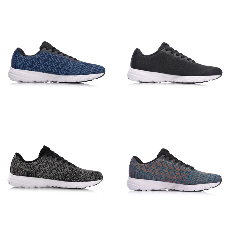 (Код поломки) Li Ning Мужская беговая Обувь EZ RUN светильник кроссовки нескользящая