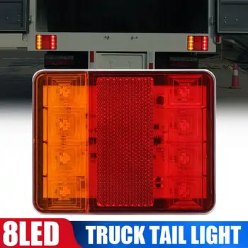 

Vehemo Taillight Side Light Truck Warning Light Pickup Marker Light for Car Trailer Camper RV for Huang Guang