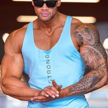 Мужские новые модные хлопчатобумажные рубашки без рукавов, мужская майка для фитнеса, мужская майка для бодибилдинга, тренировок, тренажерного зала, жилет для фитнеса