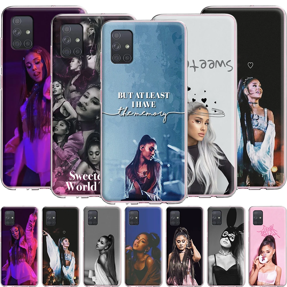 Силиконовый чехол Call Me Angel Ariana Grande для Samsung Galaxy A2 A5 A6 A7 A8 A9 J3 J4 J5 J6 J7 J8 Plus Prime 2018 |