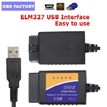 

Real PIC18F25K80 Chip ELM327 USB Interface OBD2 Diagnostic Scanner ELM327 V1.5 ELM 327 V 1.5 OBD 2 Auto Code Reader Scan Tool