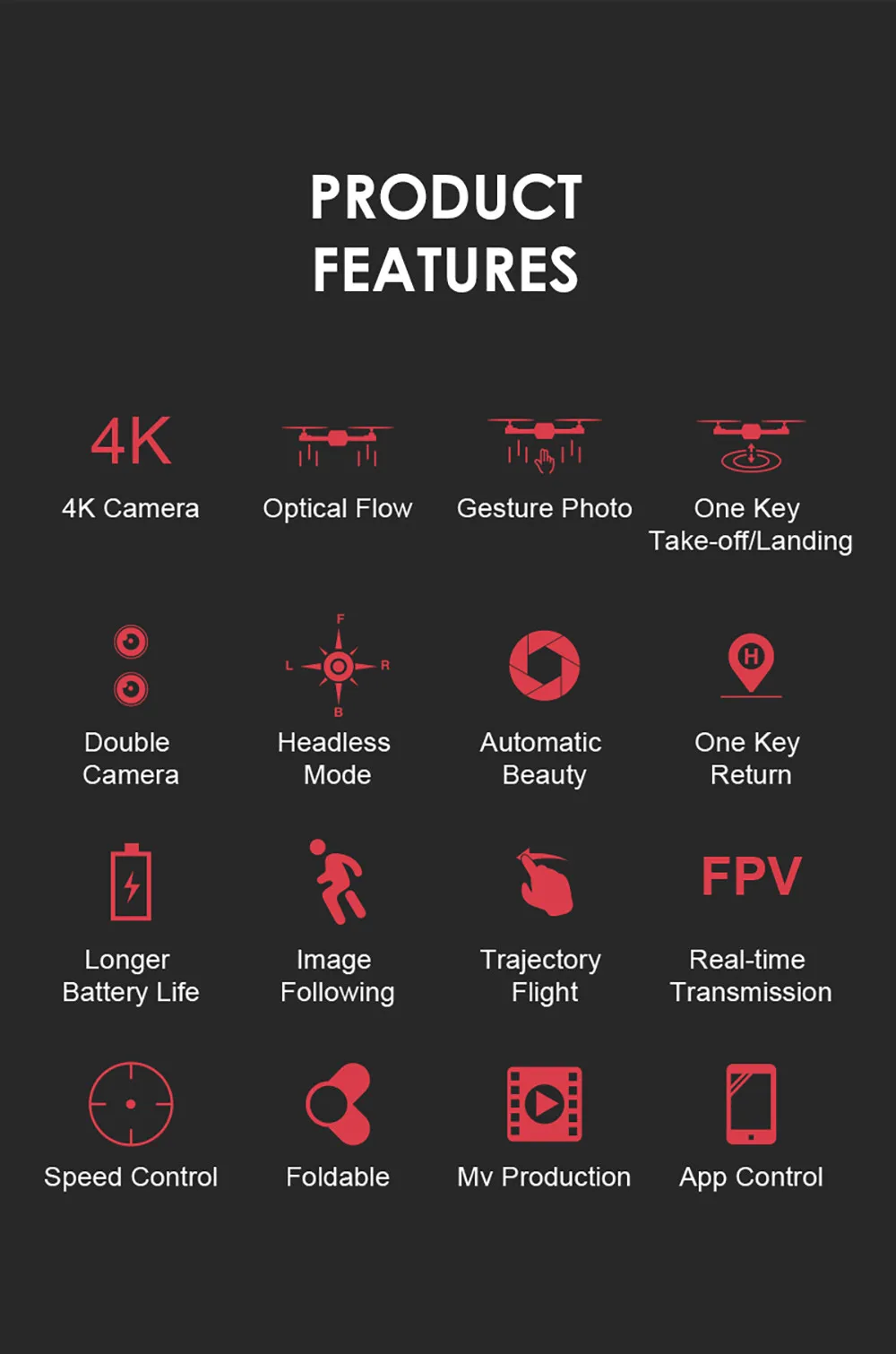 S36 2,4G wifi FPV 5MP 1080PHD двойная камера Складная оптическая F-low RC Quadcopter 2000 mAh батарея и оптический поток двойная камера
