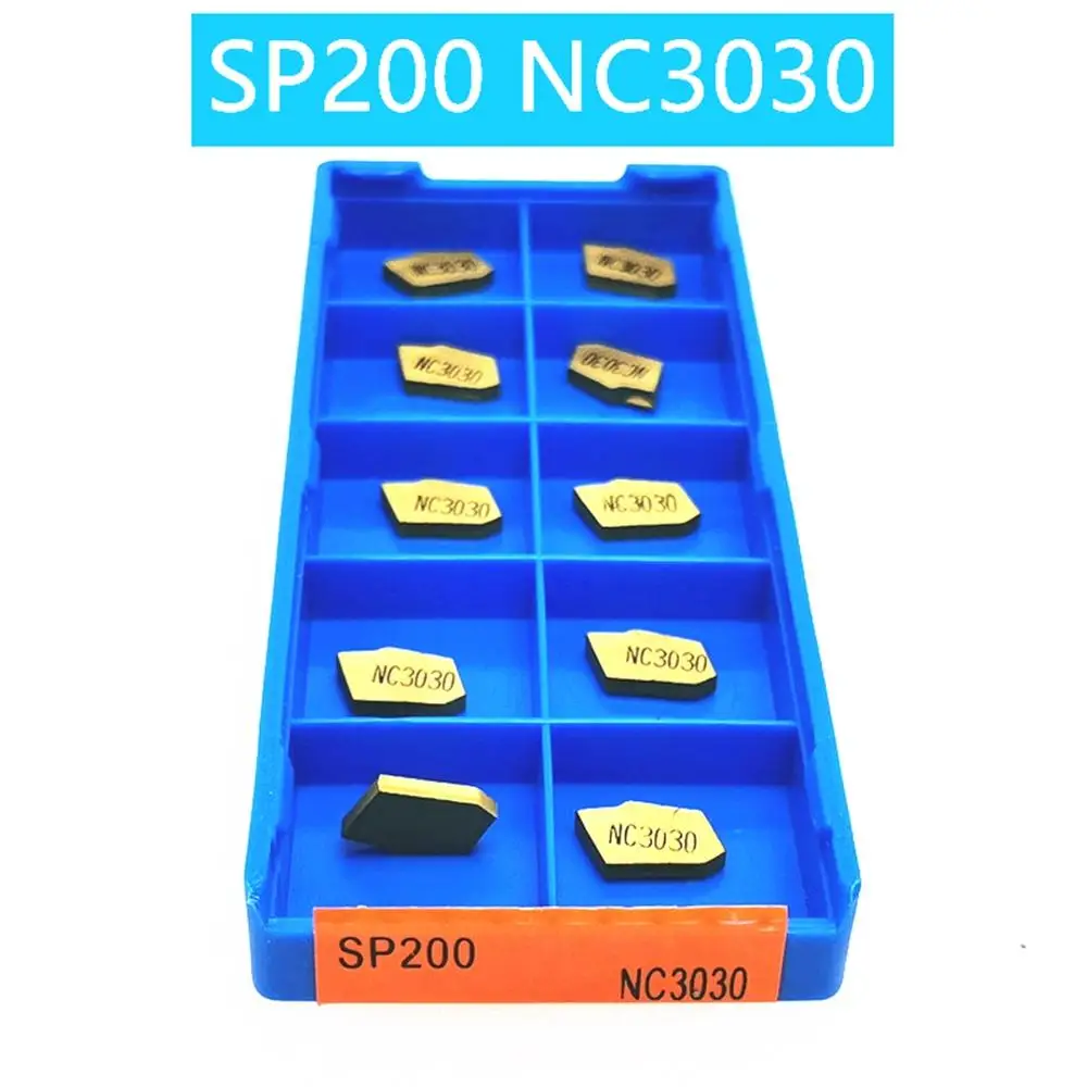 Вставка для прорезания канавок SP200 NC3030 NC3020 PC9030 Высококачественная