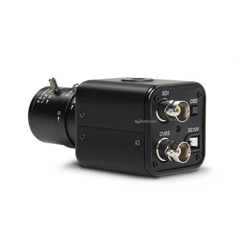 Industrial CCTV HD-SDI 2.0MP 1080P Zoom Lens 2.8-12mm Security Box Mini Broadcast SDI Camera 1