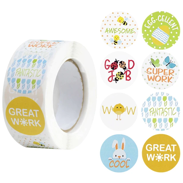 Gift Sealing Stickers 500pcs Thank You Love Design Diary Scrapbooking Stickers Festival Birthday Party Gift Decorations Labels D09