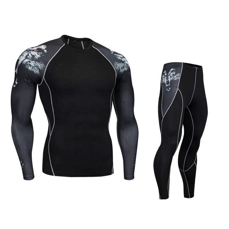 

Sports Set Elasticity Compression Moisture Wicking Sports Base Running Training Fitness Suit