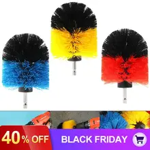 3,5 дюймов силовой скруббер щетка чистящий инструмент для ванной комнаты дрель ковровая плитка раковина пластиковый механический инструмент щетка