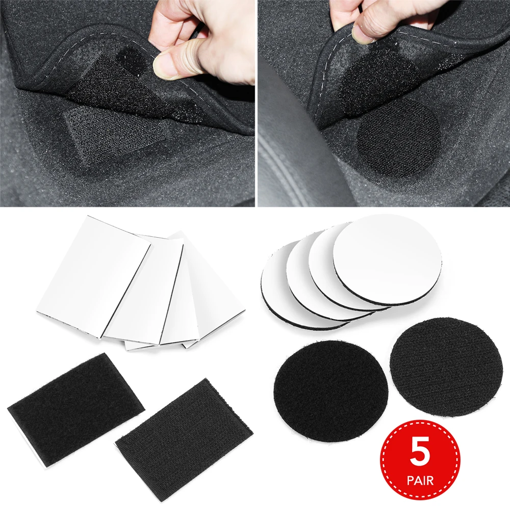 Car Self Adhesive Fastener Stickers Velcros Tape for Volvo XC90 S60 S40 S80 V70 XC60 V40 V50 850 C30 V60 S70 940 XC70 | Автомобили и