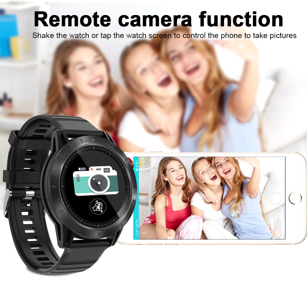 Время владельца крест Смарт часы Спорт Бизнес Smartwatch полный сенсорный экран мульти циферблаты сталь крышка сна монитор калорий