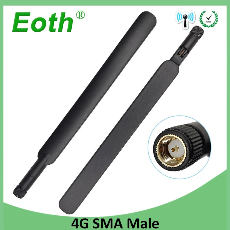 1 шт. 4G lte Антенна 5dbi SMA штекер Разъем для huawei b593 LTE маршрутизатор внешний