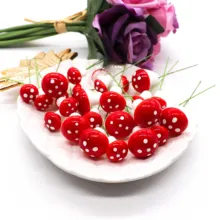 10 шт. мини пенный гриб искусственные растения цветы для свадьбы гриб украшения DIY ВЕНОК подарок Скрапбукинг Ремесло бактериум