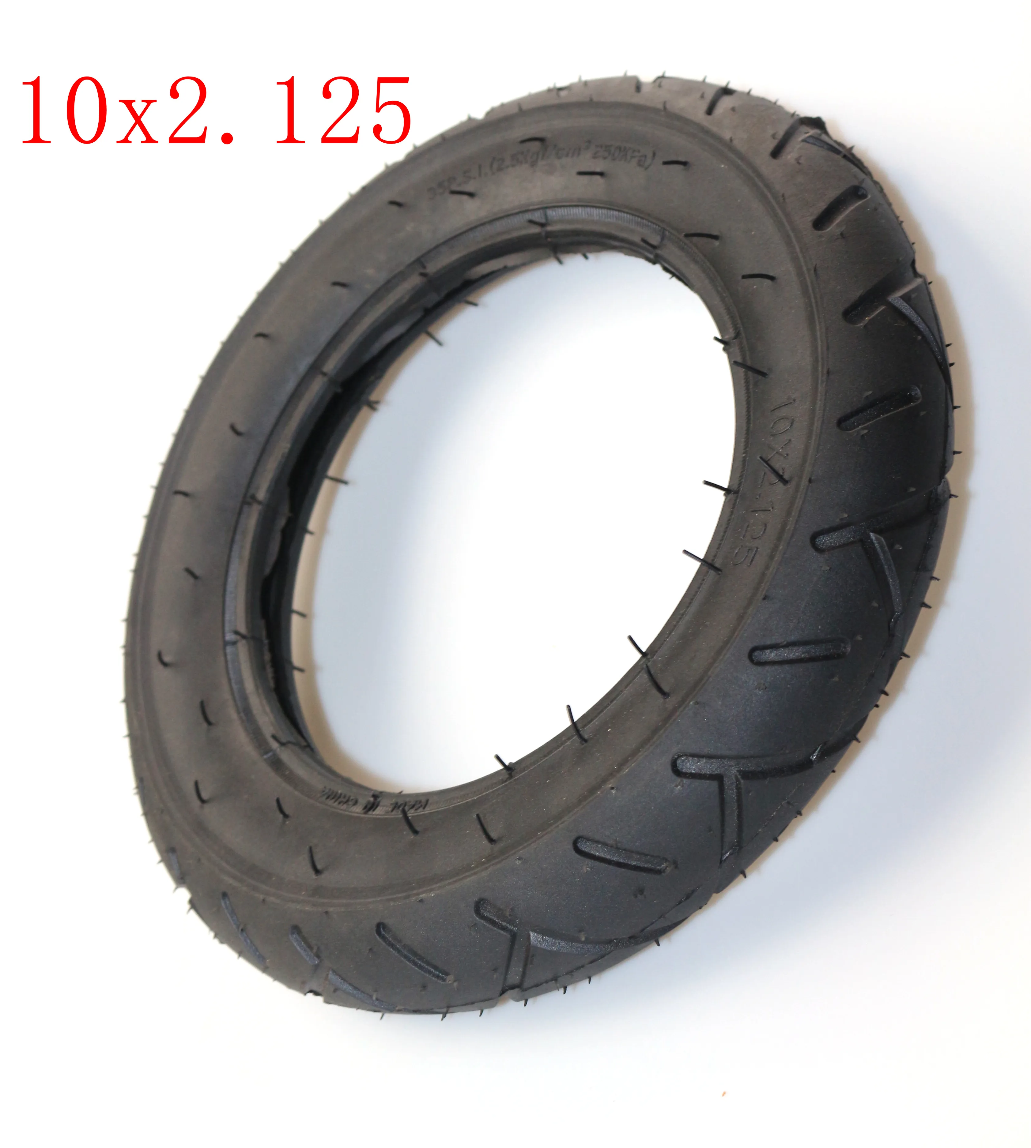 Хорошее качество 10x2,125 внутренняя труба для самобалансировки электрический скутер самобалансирующийся баланс 10x2 10*2,125 - Цвет: outer tire