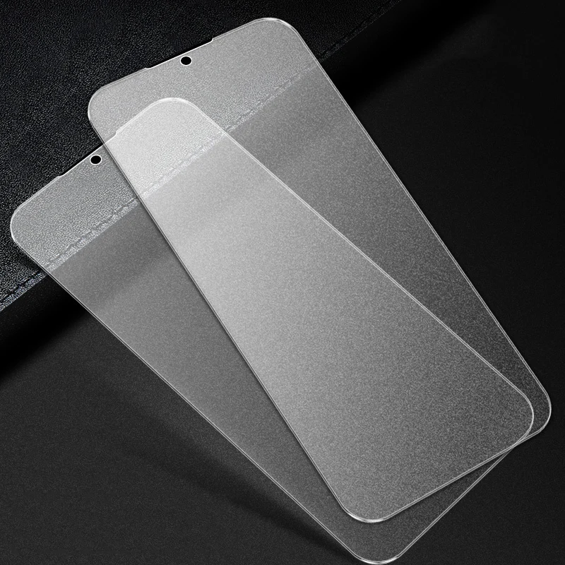 Exunton For Xiaomi Mi CC9 CC9E 9H Full Coverage Matte Frosted Tempered