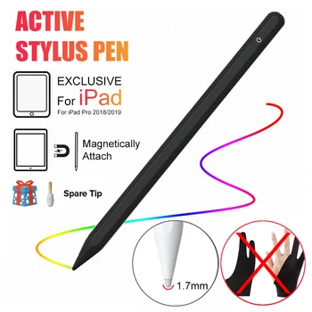 

For Apple iPad Pro 11 12.9 2018 2019 2020 Stylus Touch Pen Tablet Stylus Pencil Palm Rejection No Skid not For Apple Pencil 1 2