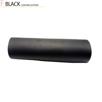 

Genuine Leather 2.0 mm New crazy horse leather cow skin first layer material leather craft DIY Black color