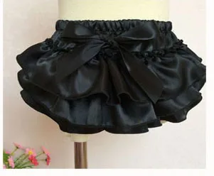 Baby Girl Ruffle Bloomers Diaper Covers Baby Shorts Satin Panties Newborn Photography Props Toddler Bloomers 13 Colors (21)