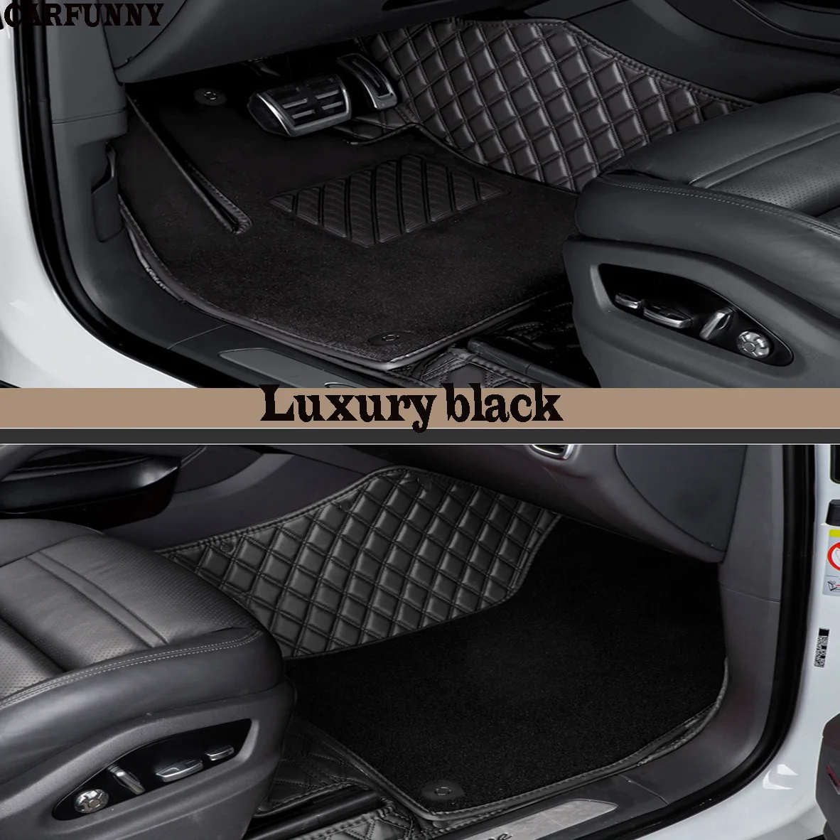 

Waterproof Car Floor Mat for Toyota Fortuner 4Runner HiLux Sequoia Zelas Levin Prado 3400 2700 LC95 LC90