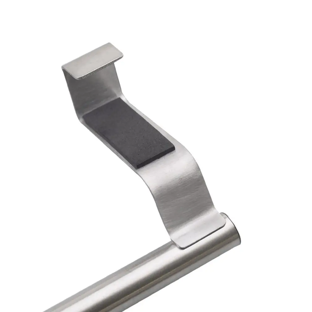 Stainless Steel Toilet Bathroom Washroom Towel Rack Holder Wall Mounted Space-saving For Daily Use Storage Holder