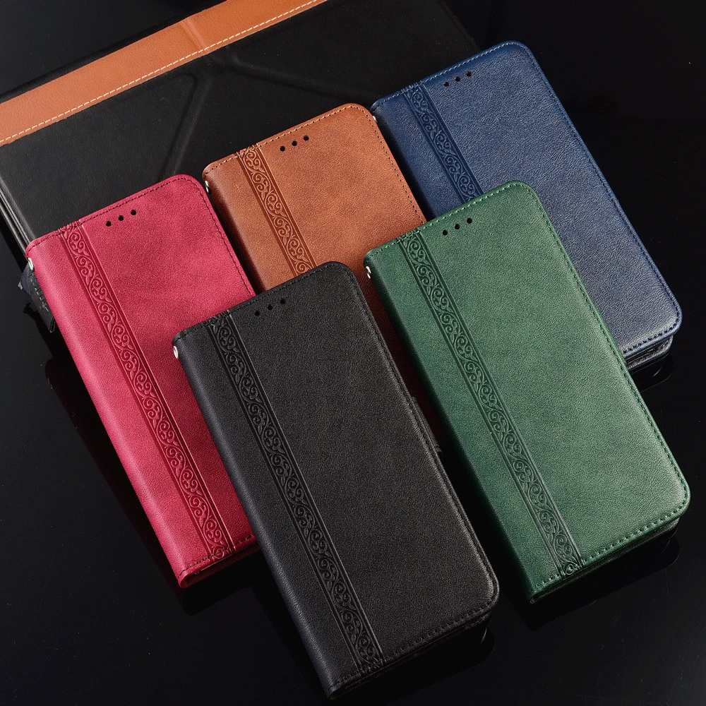 Luxury Flip Book Leather Case for Meizu M5 M6 Note  M5c M5s M6T M8 Lite Note 8 9 Stand Wallet Phone Bags Cover with Strap cases for meizu black