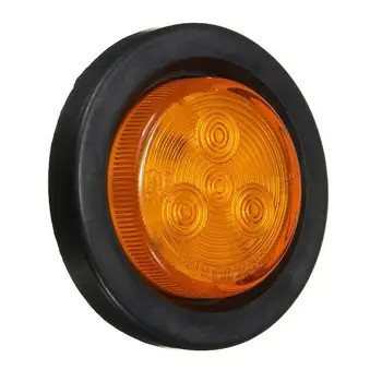

Kit Side Marker Lights 12V 4 LEDs/Unit Replacement Cab roof Round Shape
