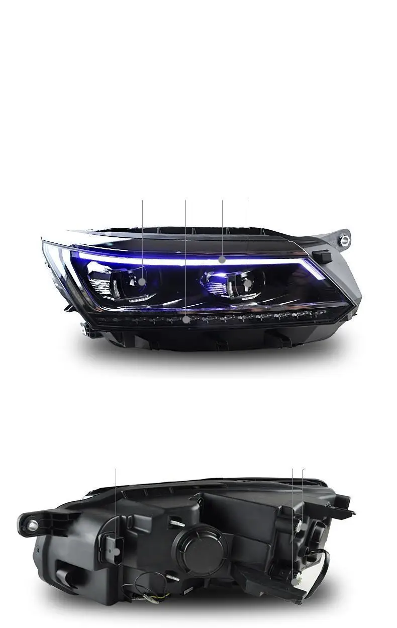 Запчасти Drl светодиодные лампы для укладки автомобилей Automovil Внешние фары автомобиля фары в сборе 11 12 13 14 15 для Volkswagen Passat