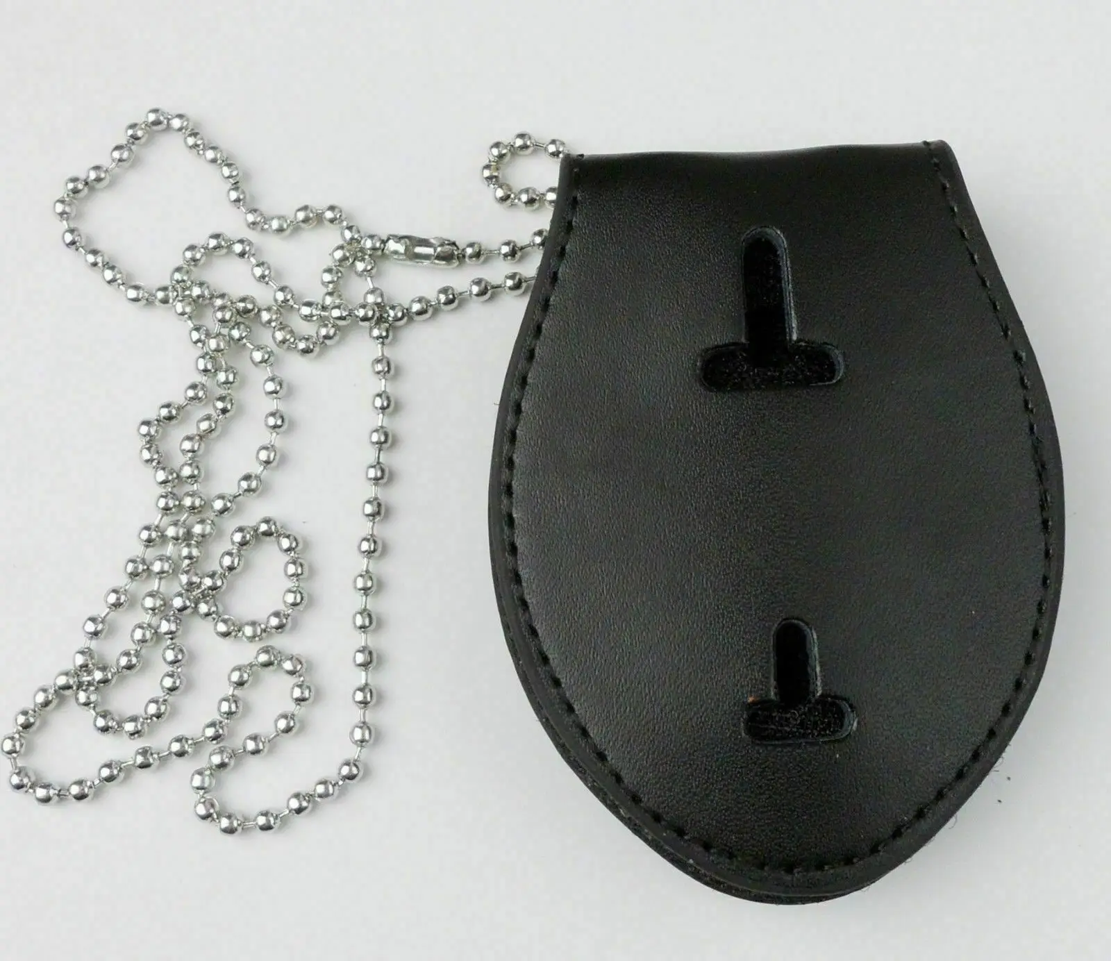 US Police Badge Holder With Neck Chain Belt Clip