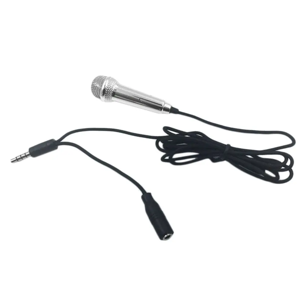 

1pcs Mini 3.5mm Wired Microphone for Mobile Phone Tablet PC Laptop Speech Sing