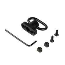 Поворотное крепление адаптер для M Lok Rail Quick Release QD переходник шарнирного соединения Rail Инструменты крепления комплект охота на открытом воздухе крепление