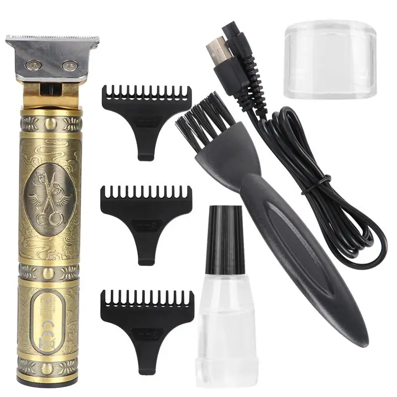 Машинка для стрижки волос с USB зарядкой 1 комплект|Триммеры волос| |