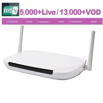 

Q9 IPTV Europe French Arabic IPTV Box with 1 Year NKHDTV Subscription IPTV Netherlands Spain