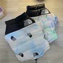 Winter Dog Clothes Dog Face Dog Clothes Small and Medium Pet Clothes French Bulldog Schnauzer Thick Warm Waterproof Dog Jacket