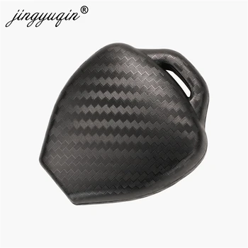 Keyforkess per Toyota Camry Corolla Avalon Venza Hilux Vitz Rav4 Fob Case 2/4 pulsante in fibra di carbonio copertura chiave a distanza per auto in plastica - Jingyuqin per Toyota Camry Corolla Avalon Venza Hilux Vitz Rav4 Fob Case 2 4 pulsante