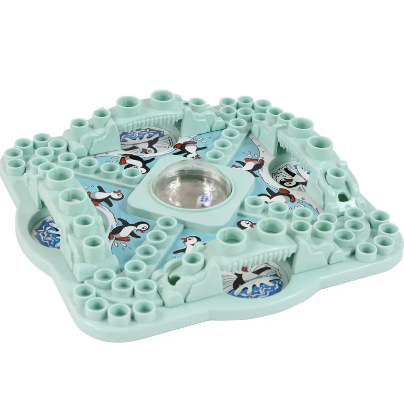 

Tabletop Game Educational Toy Save Penguin Ice-Breaking Taiwan Beat Penguin Race Game Dice Game