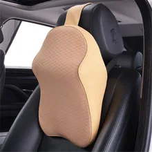 Подушка для подголовника автомобиля, подушка из пены с эффектом памяти, подушка для головы и шеи B88