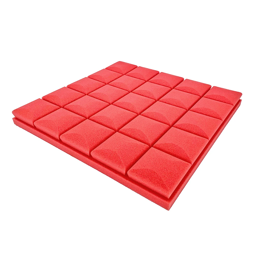 4pcs Studio Acoustic Foam Soundproof Foam Sound Absorption Treatment Panel Sound Wedge Protective Sponge Hardware soundproof foam
