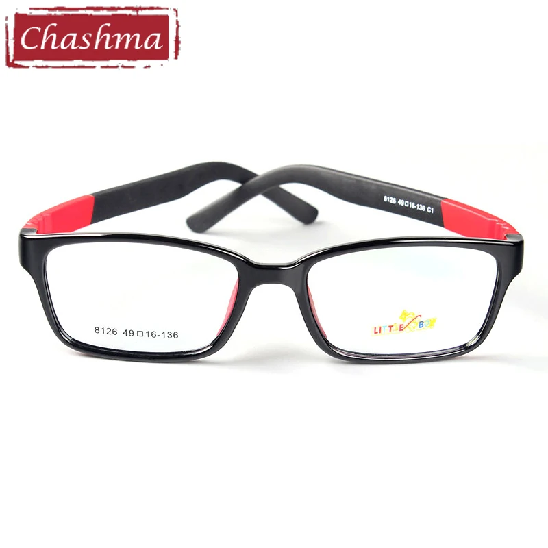 

Chashma Quality Silicone Rubber Material Frame Children Eyewear Kids Optical Glasses Frame Girls Boys Soft Eyeglasses