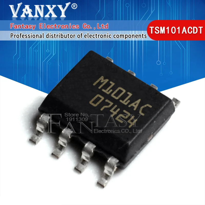 

5 шт., TSM101ACDT SOP-8 M101AC SOP8 TSM101 SOP