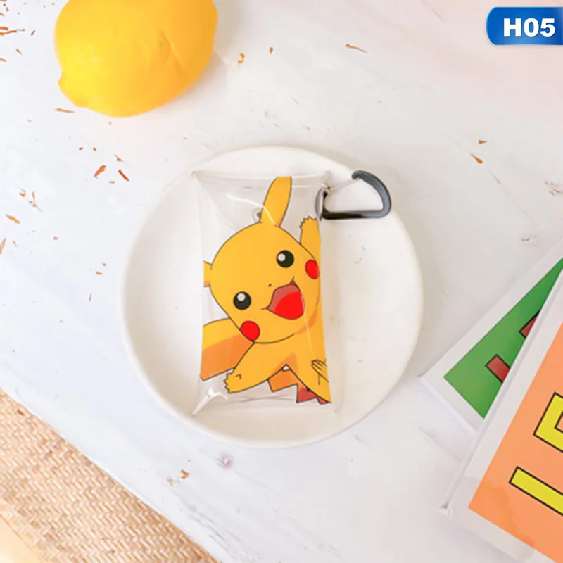 5 INS Лидер продаж, прозрачный Кошелек для монет из ПВХ Kawaii карман сумка для хранения кошелек карта Упаковка обучающий инструмент для хранения - Цвет: 5