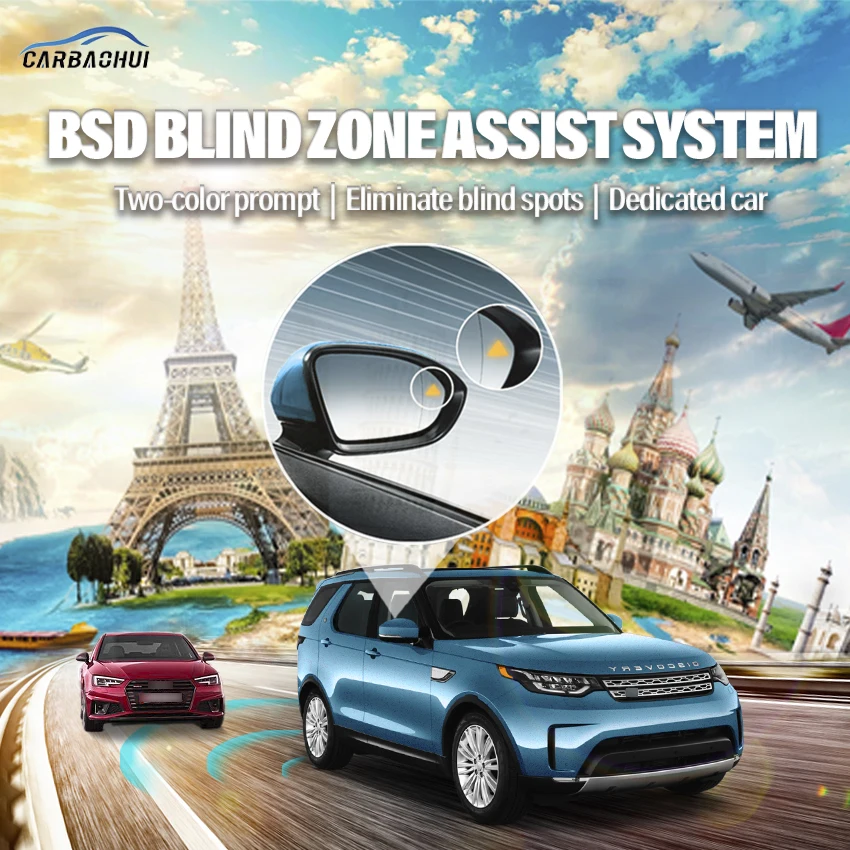 

Автомобильный привод BSD BSM BSA для слепых зон, предупреждающее зеркало, задний радар, система обнаружения микроволновой печи для Land Rover Discovery 5 2018