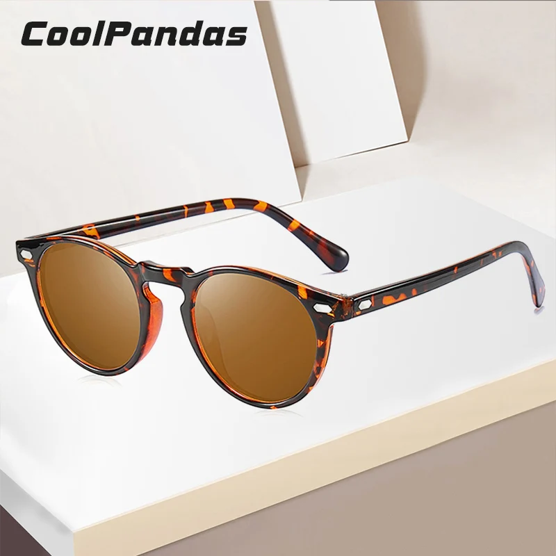 CoolPandas брендовые маленькие круглые ультралегкие солнцезащитные очки