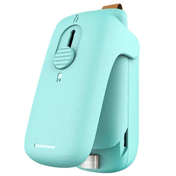 

Bag Sealer, 2 in 1 Heat Sealer and Handheld Portable Bag Resealer Sealer for Plastic Bags Food Storage Snack Fresh Bag Sealer Or