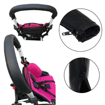 

Stroller Accessories carriage Muff glove for stroller hand cuff stroller warm fur stroller wool hand cover hicken Fleece glove