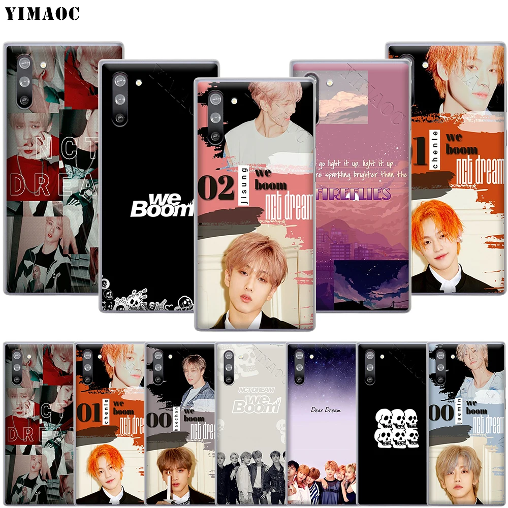 Чехол для телефона YIMAOC NCT DREAM We Boom Fireflies Samsung Galaxy A2 J4 J6 J7 J8 Core Duo Plus Prime A20E A70S |