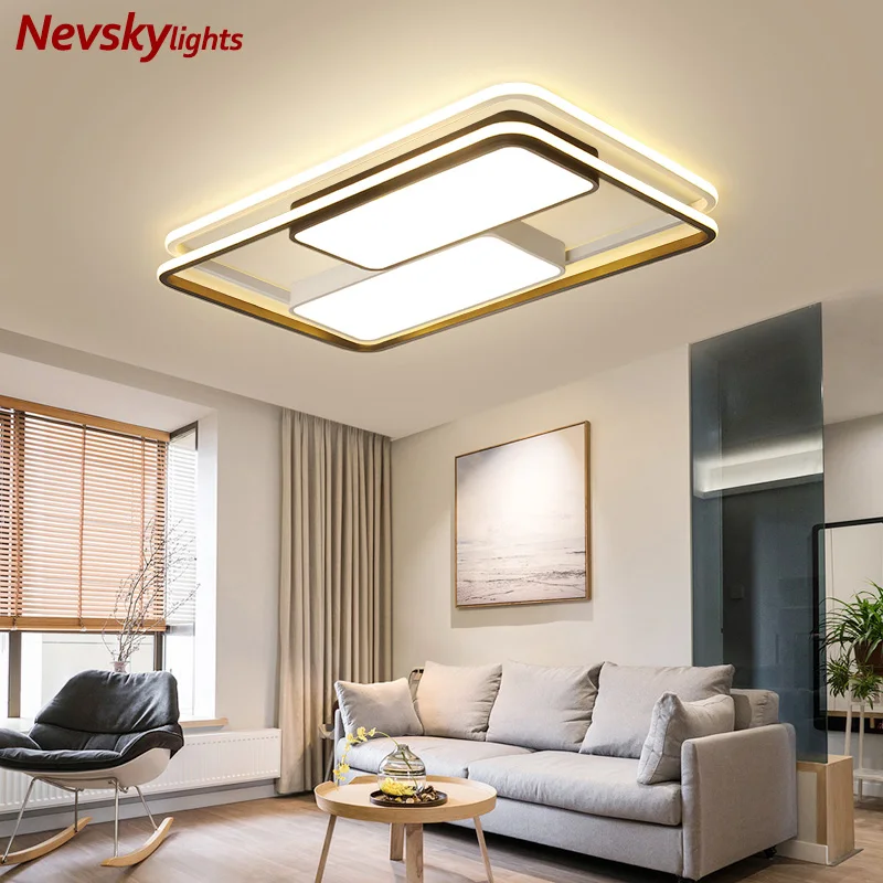 

Modern white shade black simple ceiling lamps dining led kitchen fixtures ceiling lamp bedroom led ceiling lighting living room
