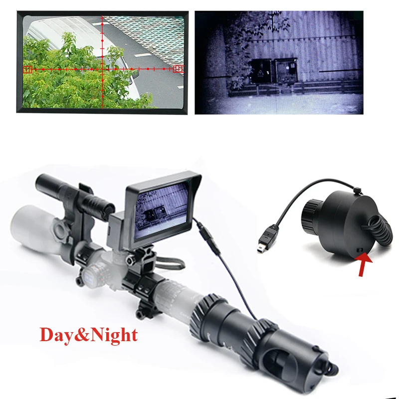 

HD Digital Night Vision Night Photo Video Hunting Patrol Infrared Monocular Telescope